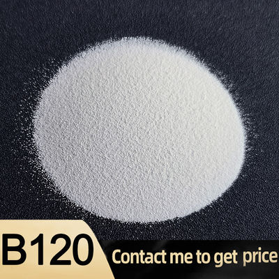 Ceramic beads blasting media for metal surface finishing B120 size 63-125 μm