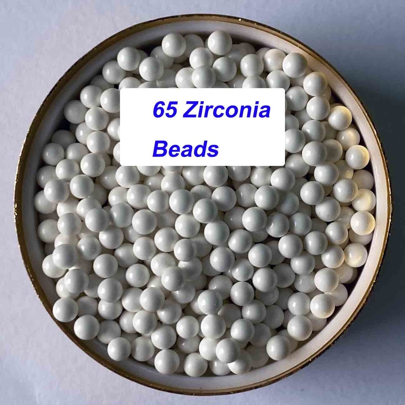 6.0g/cm3 Densité Circonia Médias de meulage Excellente résistance à l'abrasion Pour le meulage de précision