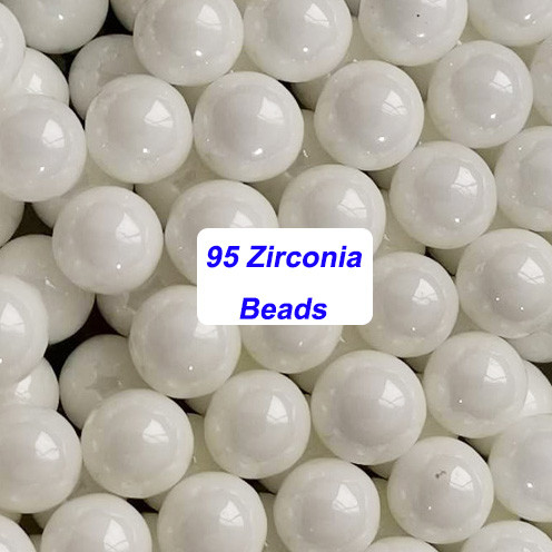 Taille des particules 0,1-50 mm Circonia Moulinage avec une vraie densité de 6,05 kg/dm3