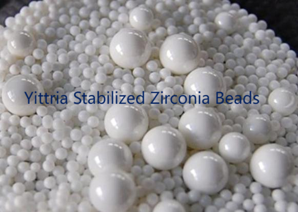 95 Perles de zirconium stabilisées à l'yttrium de 1,6 à 1,8 mm
