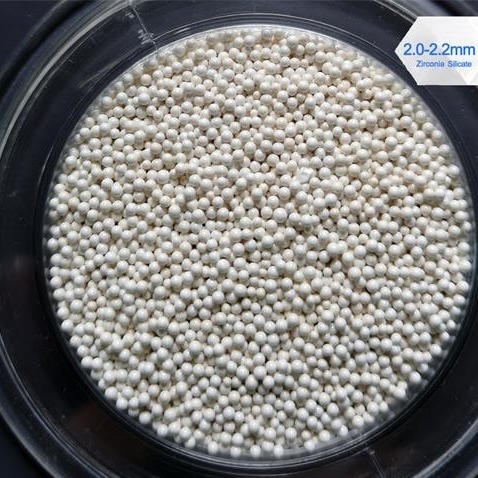 1.8 - 2.0mm/boules en céramique de zircone de 2,0 - de 2.2mm, boules 1.1KN de meulage en céramique 