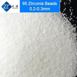 L'oxyde de zirconium perle des médias de meulage de zircone pour la dispersion cosmétique taille de 0,1 - de 50mm