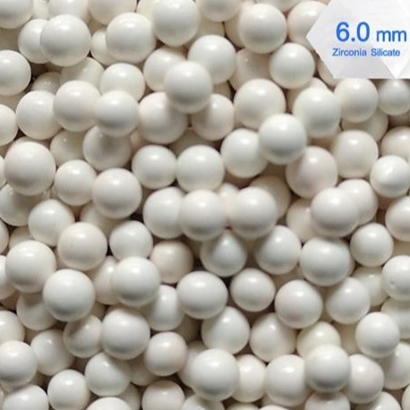 L'oxyde de zirconium 4.0g/Cm3 de densité perle les boules en céramique de zircone taille de 4 - de 10mm
