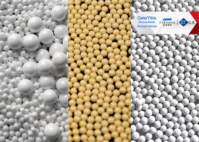 Médias de broyage en céramique de haute dureté