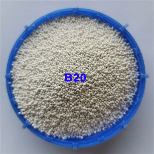 Perles inoxydables de silicate de zirconium de la plaque d'acier B20