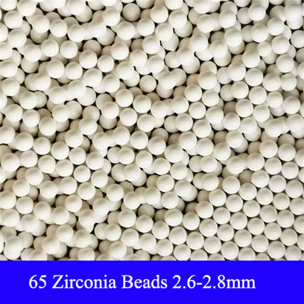 65 Perles de silicate de zirconium de 1,6 à 1,8 mm